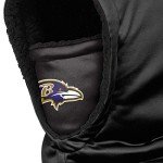 FOCO Baltimore Ravens NFL Black Hooded Gaiter