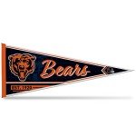 Rico Industries NFL Football Chicago Bears Classic 12" x 30" Felt Wall Décor Pennant - Great for Home/Bed Room/Man Cave Décor