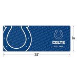 YouTheFan NFL Indianapolis Colts Logo Series Desk Pad SMU