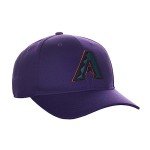 Arizona Diamondbacks Cooperstown Purple Legacy Vintage Hat Cap Adult Men's Adjustable