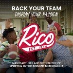 Rico Industries NFL Football Houston Texans Alternate 16 oz Team Color Laser Engraved Speckled Ceramic Coffee Mug