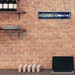 Rico Industries NFL Seattle Seahawks Home Décor Metal Street Sign (4" x 15") - Great for Home, Office, Bedroom, & Man Cave - Made,Silver