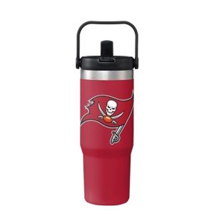 FOCO Tampa Bay Buccaneers NFL 30 oz Straw Tumbler
