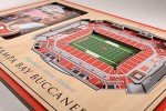 YouTheFan NFL Tampa Bay Buccaneers 3D StadiumViews Picture Frame