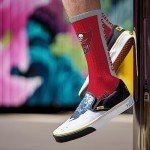 For Bare Feet NFL TAMPA BAY BUCCANEERS MVP Crew Sock Team Color Large