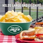 YouTheFan NFL New York Jets Large Party Bowl
