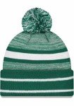 New Era Unisex-Adult NFL Official Sport Knit Classic Cuffed Knit Pom Beanie Hat (New York Jets Green)
