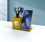 SOAR NFL Wireless Charger and Desktop Organizer, Pittsburgh Steelers