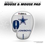 SOAR NFL Wireless Mouse and Mouse Pad, New York Giants