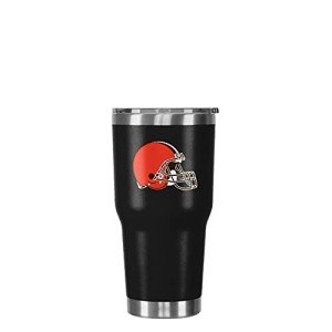 FOCO Cleveland Browns NFL Team Logo 30 oz Tumbler - Black