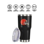 FOCO Cleveland Browns NFL Team Logo 30 oz Tumbler - Black
