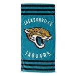 Northwest NFL Jacksonville Jaguars Unisex-Adult Beach Towel, 30" x 60", Stripes