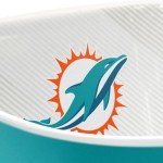YouTheFan NFL Miami Dolphins Large Party Bowl