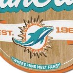 YouTheFan NFL Miami Dolphins Fan Cave Sign