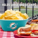 YouTheFan NFL Miami Dolphins Large Party Bowl