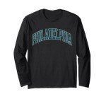 Retro Philadelphia Souvenir Classic Philadelphia Green Tee Long Sleeve T-Shirt