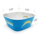 YouTheFan NFL Los Angeles Chargers Large Party Bowl