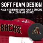 Franklin Sports MLB Arizona Diamondbacks Team Jumbo Foam Bat and Ball Set, 21-Inch, Black