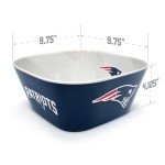 YouTheFan NFL New England Patriots Large Party Bowl