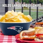YouTheFan NFL New England Patriots Large Party Bowl
