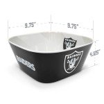 YouTheFan NFL Las Vegas Raiders Large Party Bowl