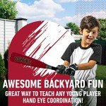 Franklin Sports MLB Arizona Diamondbacks Team Jumbo Foam Bat and Ball Set, 21-Inch, Black