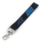 Aminco NFL Carolina Panthers Deluxe Wristlet Keychain, 5