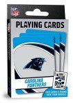 MasterPieces - NFL Playing Cards, Officially Licensed Carolina Panthers Football Deck, Family Games for Adults and Kids, Standard Index