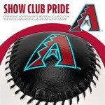 Franklin Sports Arizona Diamondbacks MLB Team Baseball - MLB Team Logo Soft Baseballs - Toy Baseball for Kids - Great Decoration for Desks and Office