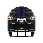 FOCO Baltimore Ravens NFL 3D BRXLZ Puzzle Replica Helmet Set, One Size