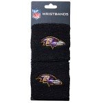 Franklin Sports NFL Embroidered Wristbands, Team Specific, OSFM