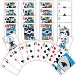 MasterPieces - NFL Playing Cards, Officially Licensed Carolina Panthers Football Deck, Family Games for Adults and Kids, Standard Index