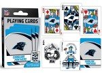 MasterPieces - NFL Playing Cards, Officially Licensed Carolina Panthers Football Deck, Family Games for Adults and Kids, Standard Index
