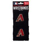Franklin Sports Team 2.5-Inch Wristbands, Arizona Diamondbacks, 2.5" x 2.5"