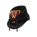 FOCO Washington Commanders NFL Black Drawstring Hooded Gaiter