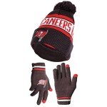 Ultra Game Standard END Zone HAT Gloves Set, Team Color 1, 1 Size