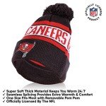 Ultra Game Standard END Zone HAT Gloves Set, Team Color 1, 1 Size
