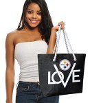 Littlearth Pittsburgh Steelers NFL Love Tote