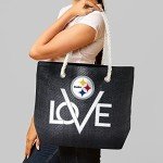 Littlearth Pittsburgh Steelers NFL Love Tote