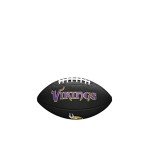 WILSON Sporting Goods NFL Minnesota Vikings Team Logo Football , Black, Mini Size