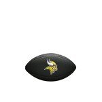 WILSON Sporting Goods NFL Minnesota Vikings Team Logo Football , Black, Mini Size