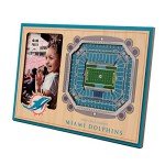 YouTheFan NFL Miami Dolphins 3D StadiumViews Picture Frame