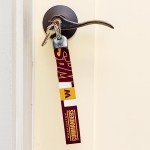 Rico Industries NFL Football Washington Commanders Wrist Lanyard Key Chain, Cute Wristlet Strap Keychain Holder for Women Men Car Keys ID Badges Card Wallet Phone Camera