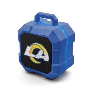 SOAR NFL Shockbox LED Wireless Bluetooth Speaker, Los Angeles Rams
