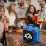 SOAR NFL Shockbox LED Wireless Bluetooth Speaker, Los Angeles Rams
