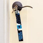 Rico Industries NFL Football Carolina Panthers Wrist Lanyard Key Chain, Cute Wristlet Strap Keychain Holder for Women Men Car Keys ID Badges Card Wallet Phone Camera