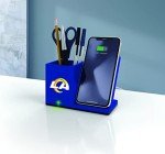 SOAR NFL Wireless Charger and Desktop Organizer, Los Angeles Rams