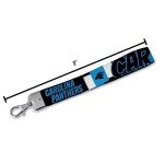 Rico Industries NFL Football Carolina Panthers Wrist Lanyard Key Chain, Cute Wristlet Strap Keychain Holder for Women Men Car Keys ID Badges Card Wallet Phone Camera