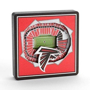 YouTheFan NFL Atlanta Falcons 3D StadiumView Magnets - Mercedes-Benz Stadium