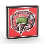 YouTheFan NFL Atlanta Falcons 3D StadiumView Magnets - Mercedes-Benz Stadium